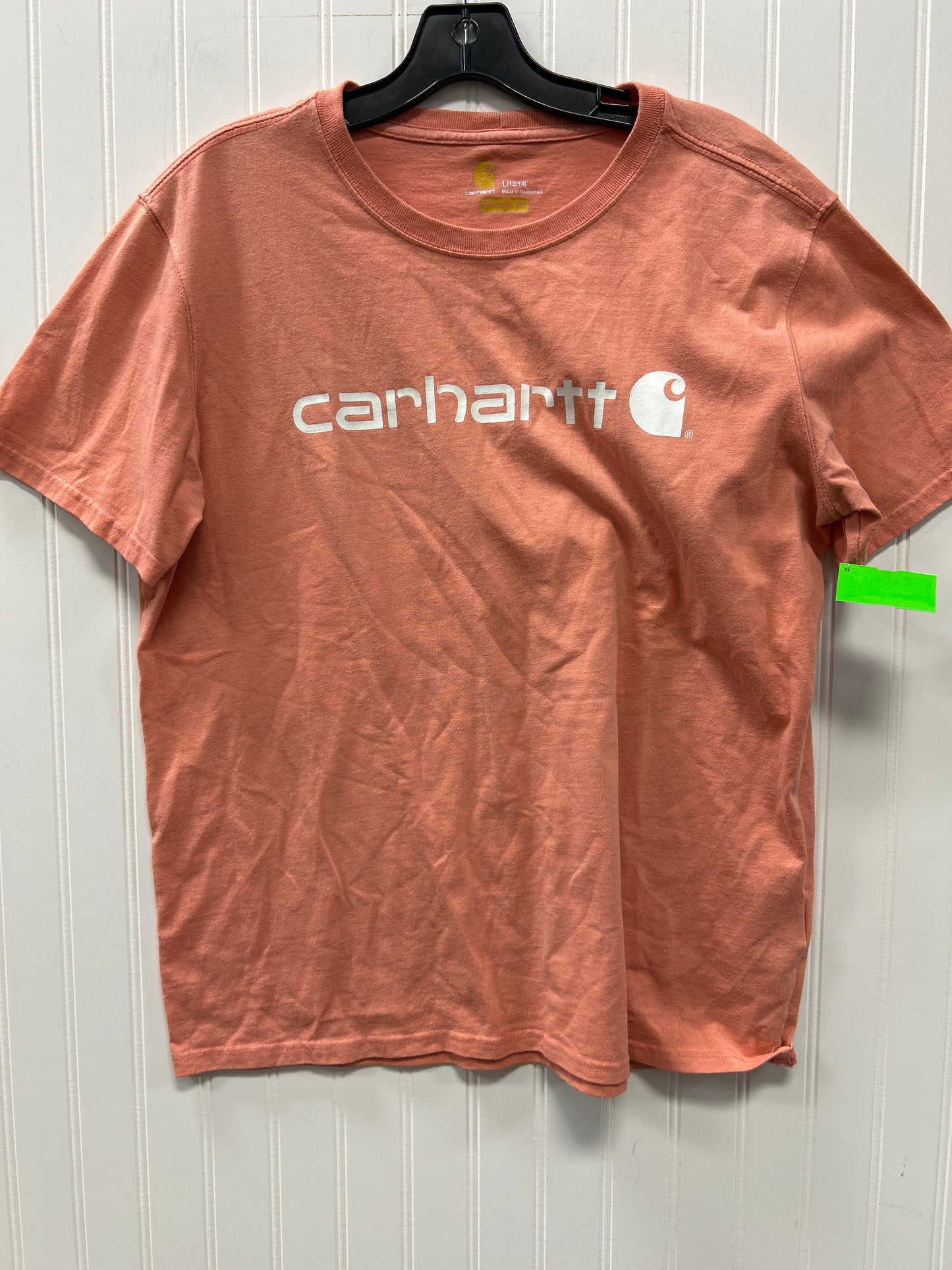 Top Ss By Carhartt In Coral, Size:L