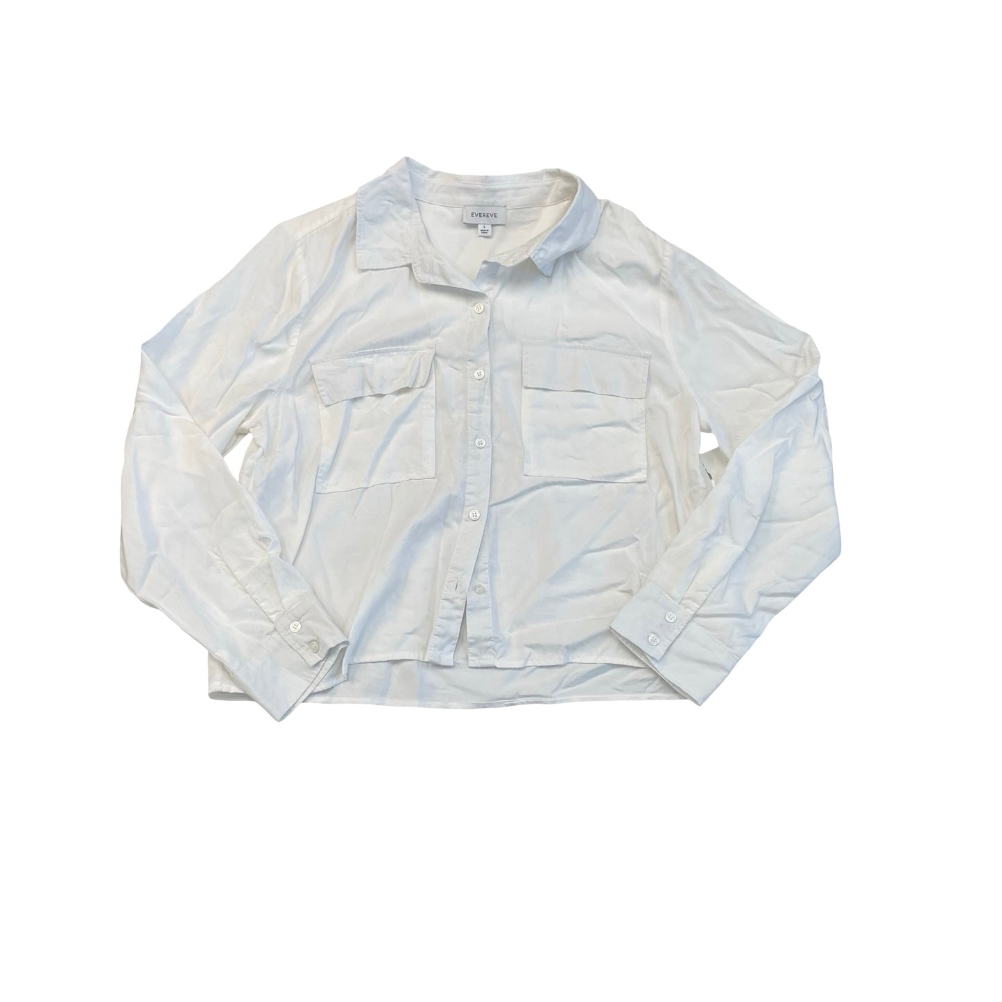 Top Ls By Evereve In White, Size:L