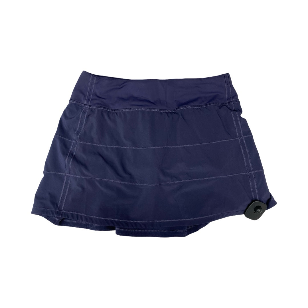 Athletic Skirt By Lululemon In Purple, Size:4