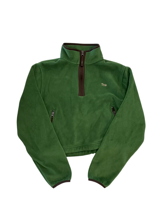 Jacket Fleece By Tna In Green, Size:S