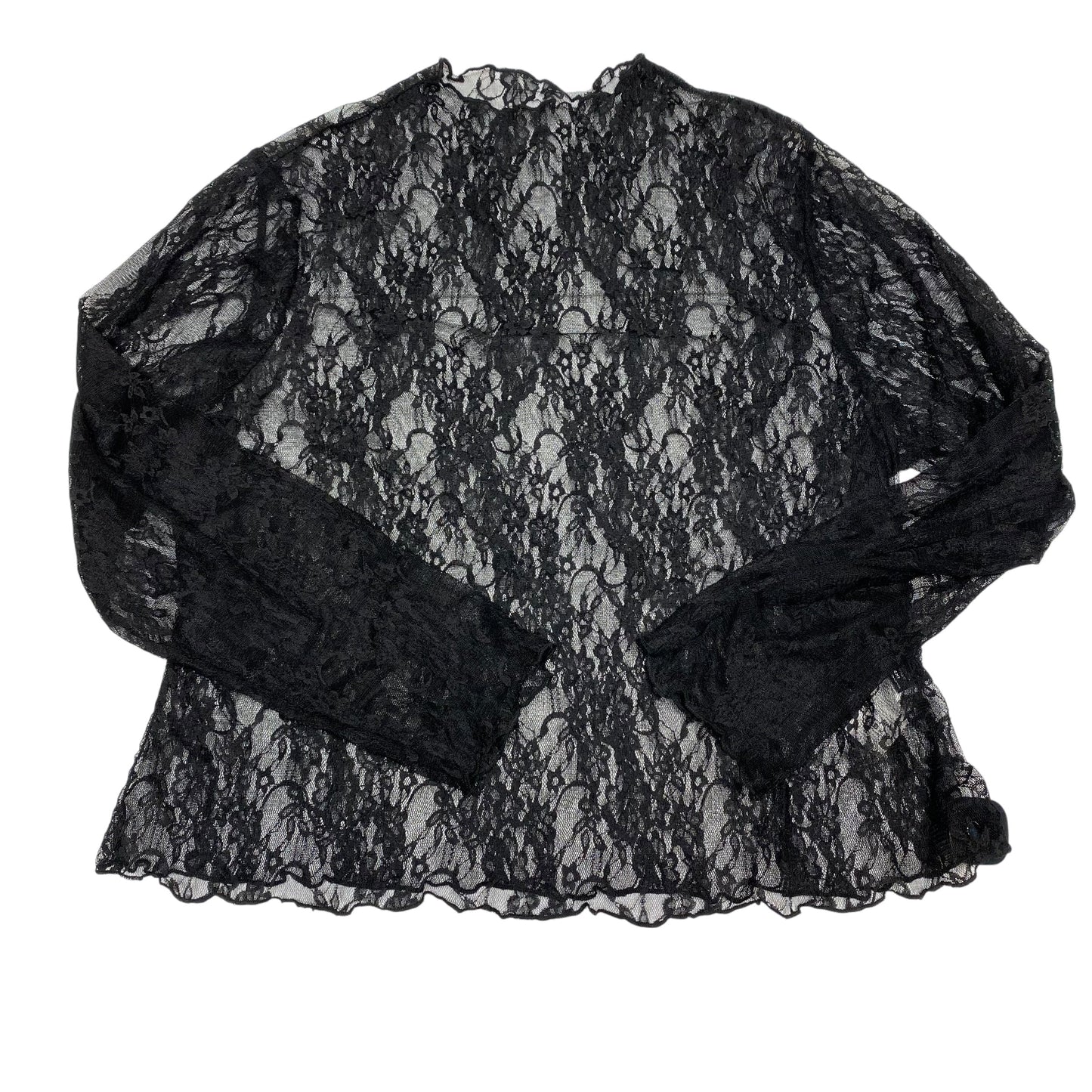 Top Ls By Shein In Black, Size:4X