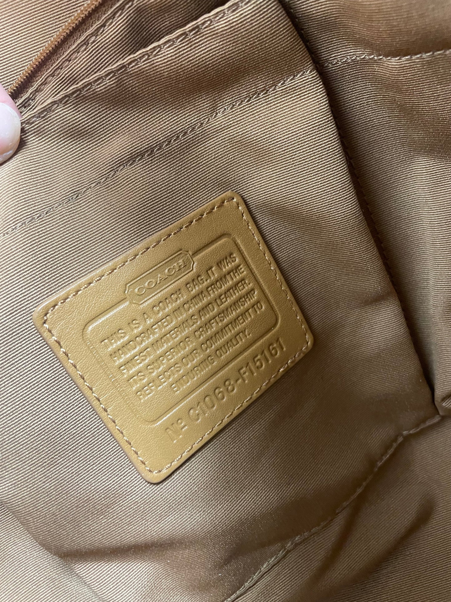 Duffle And Weekender Designer By Coach, Size: Large