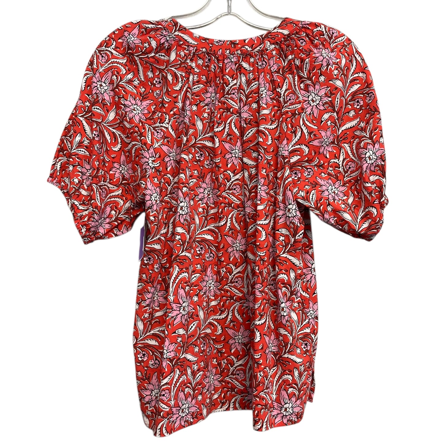 Top Ss By Loft In Floral Print, Size:S