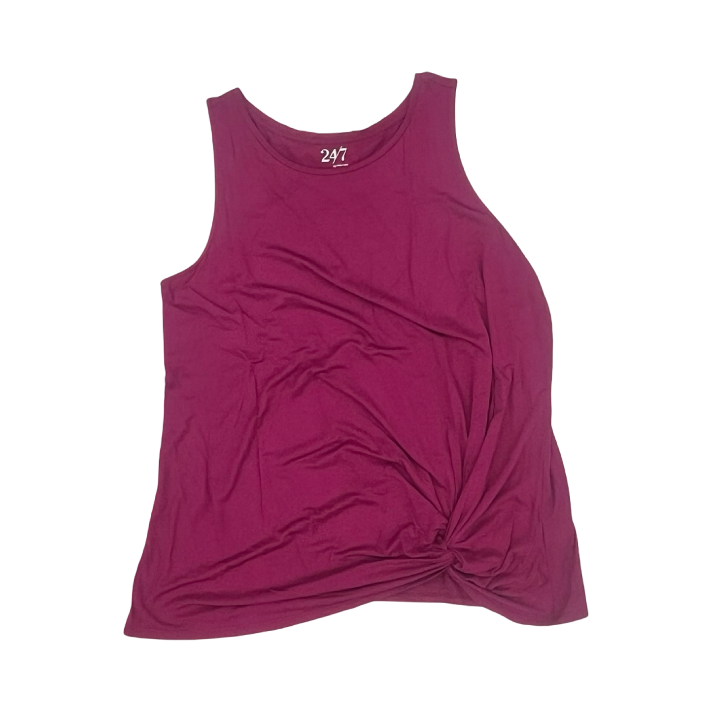 Top Sleeveless By Maurices In Purple, Size:1X