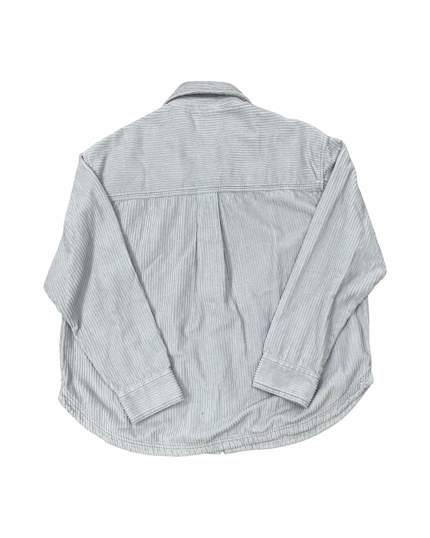 Jacket Shirt By American Eagle In Blue, Size:L