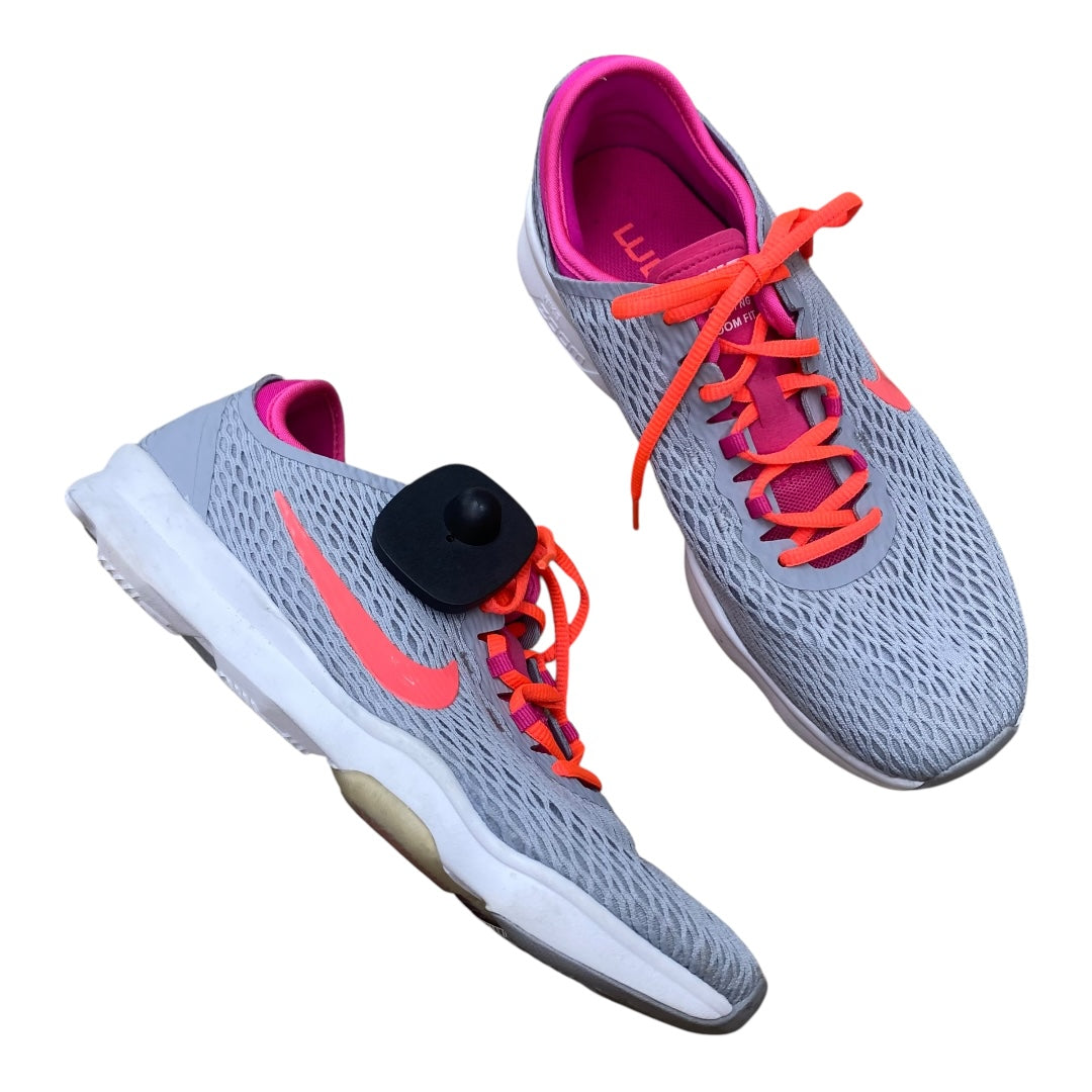 Shoes Athletic By Nike In Grey, Size:7.5