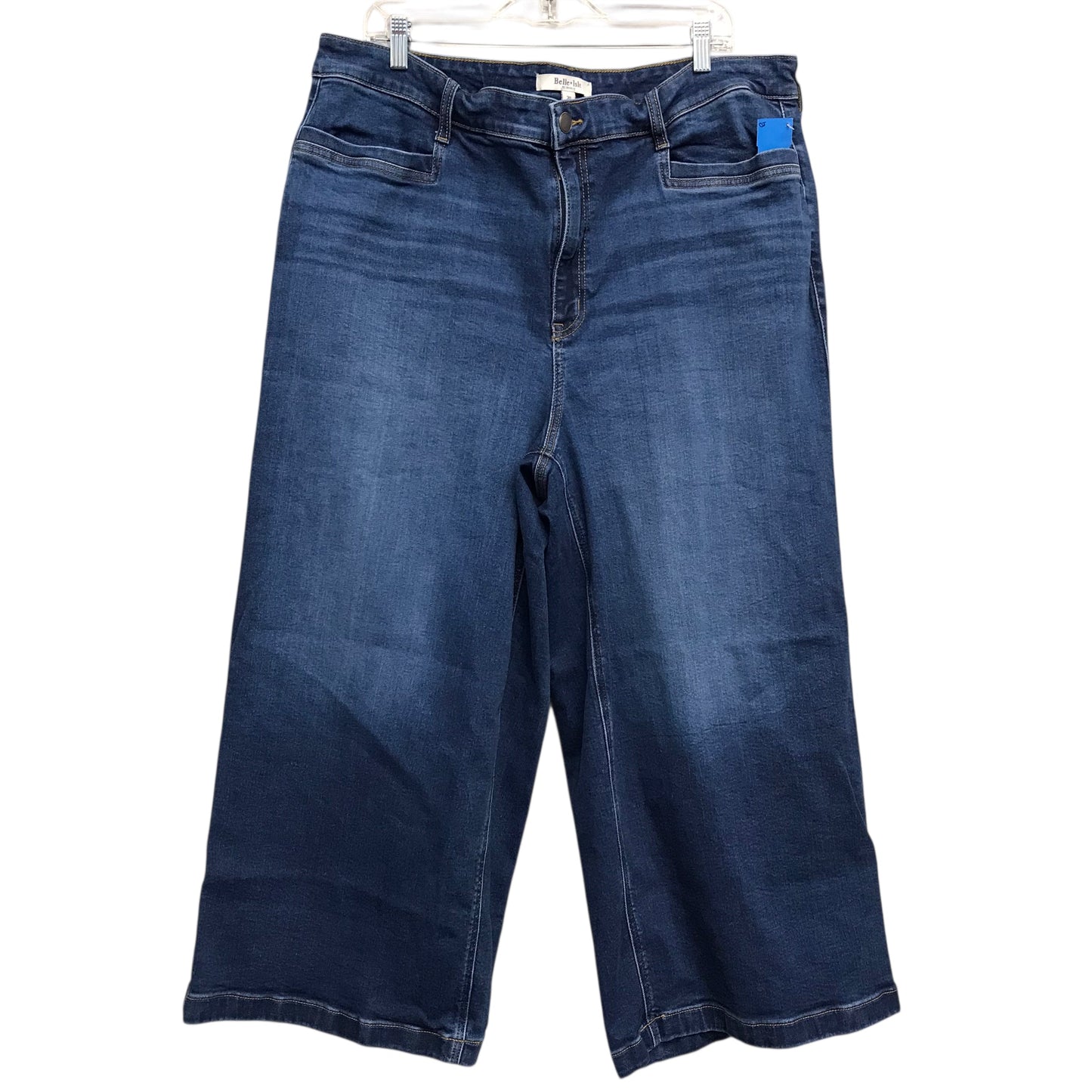 Jeans Wide Leg By Torrid In Blue Denim, Size:2X