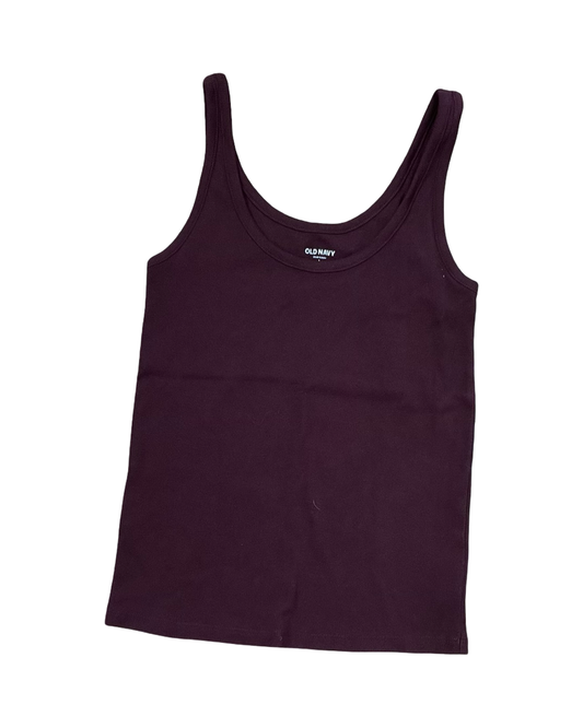 Tank Top By Old Navy In Maroon, Size:L