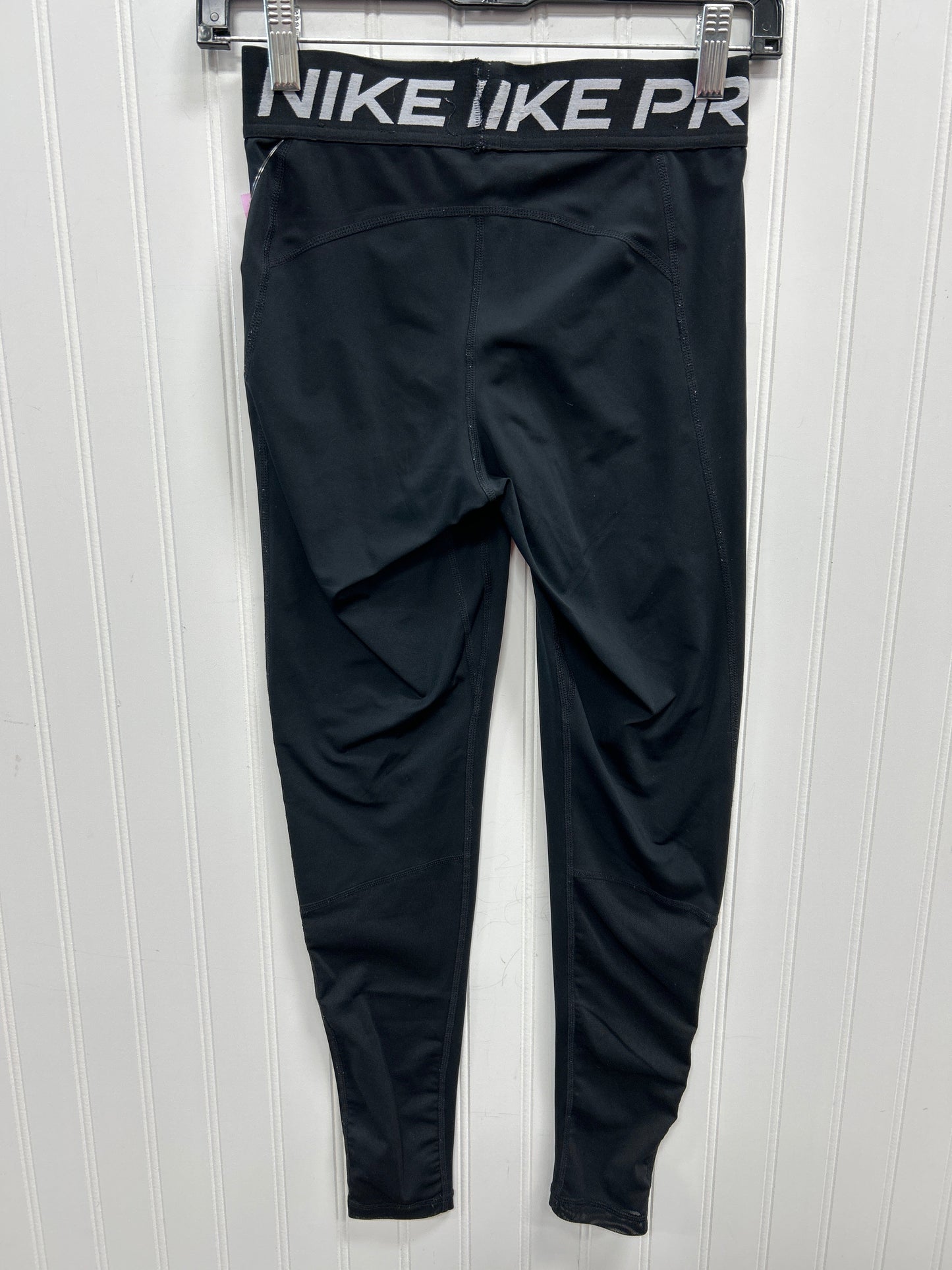 Athletic Leggings By Nike Apparel In Black, Size:S