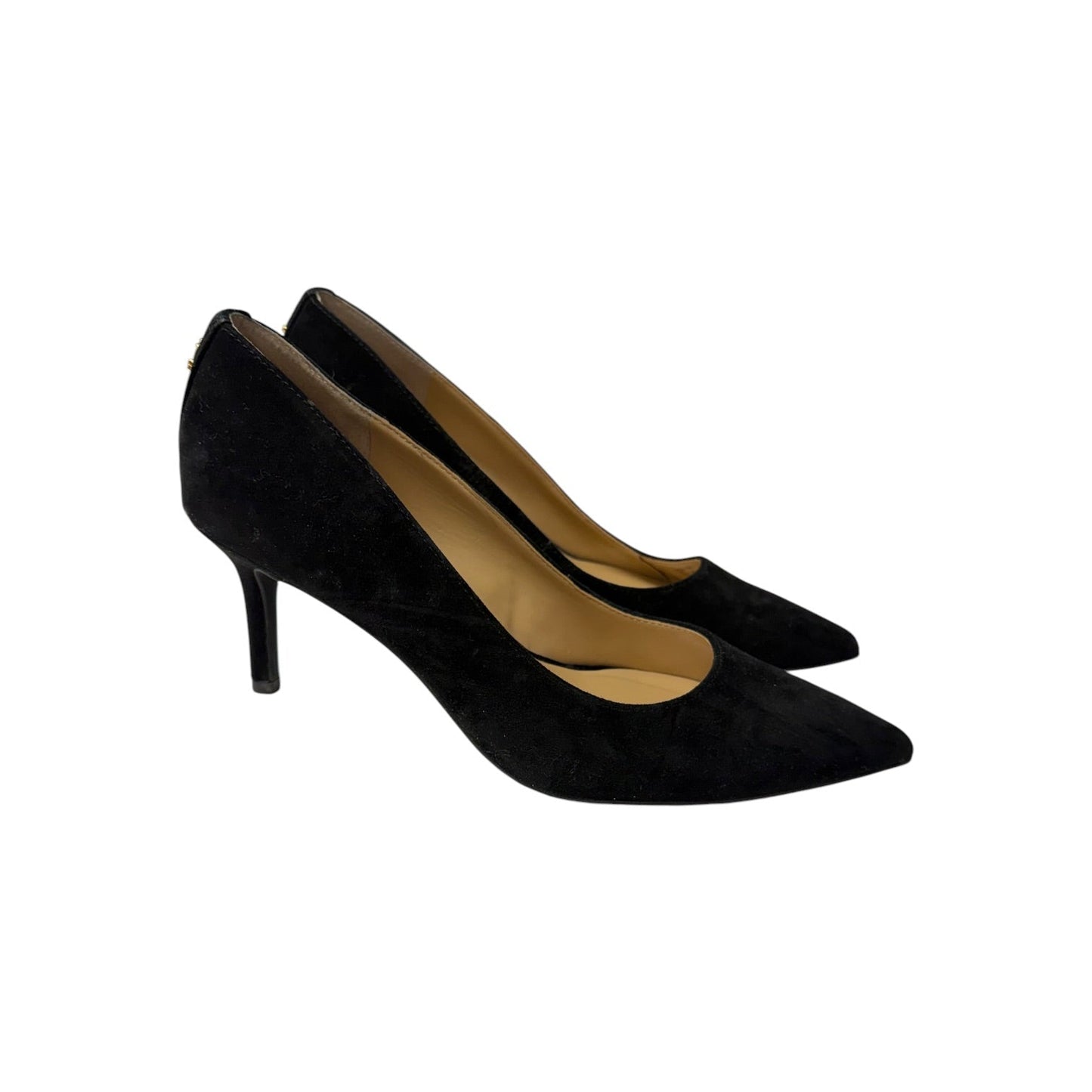 Shoes Heels Kitten By Lauren By Ralph Lauren In Black, Size:5.5