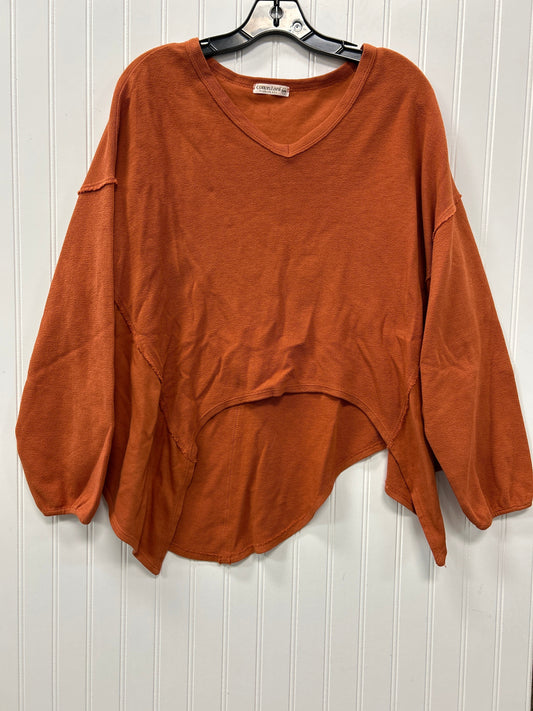 Top Ls By Cmc In Orange, Size:M