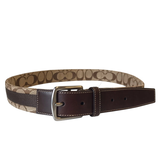 Belt Designer By Coach In Brown