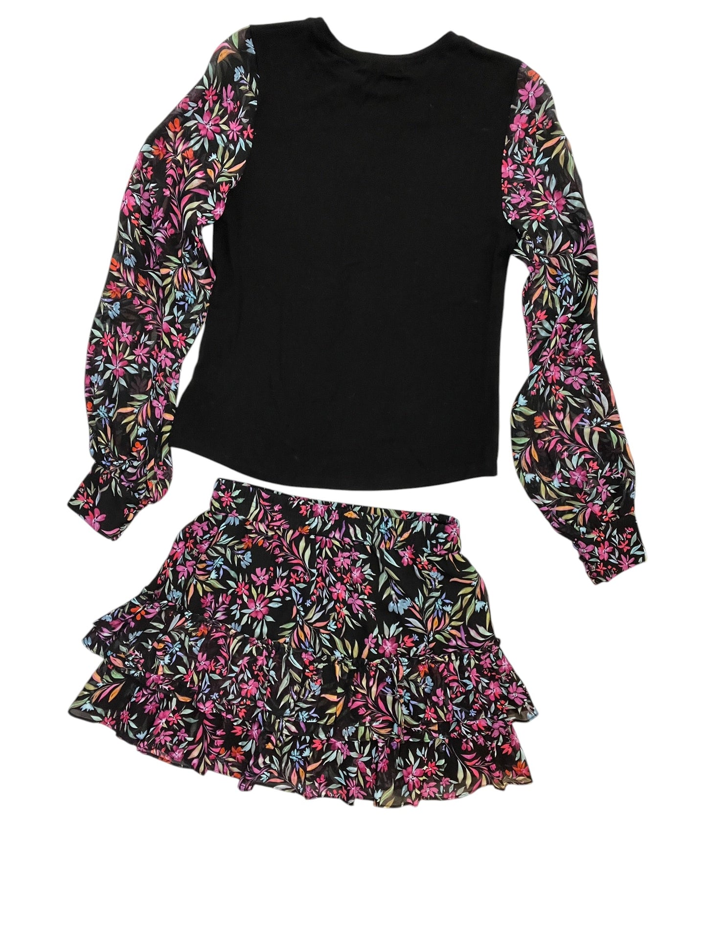 Skirt Set 2Pc By Cma In Floral Print, Size:Xs