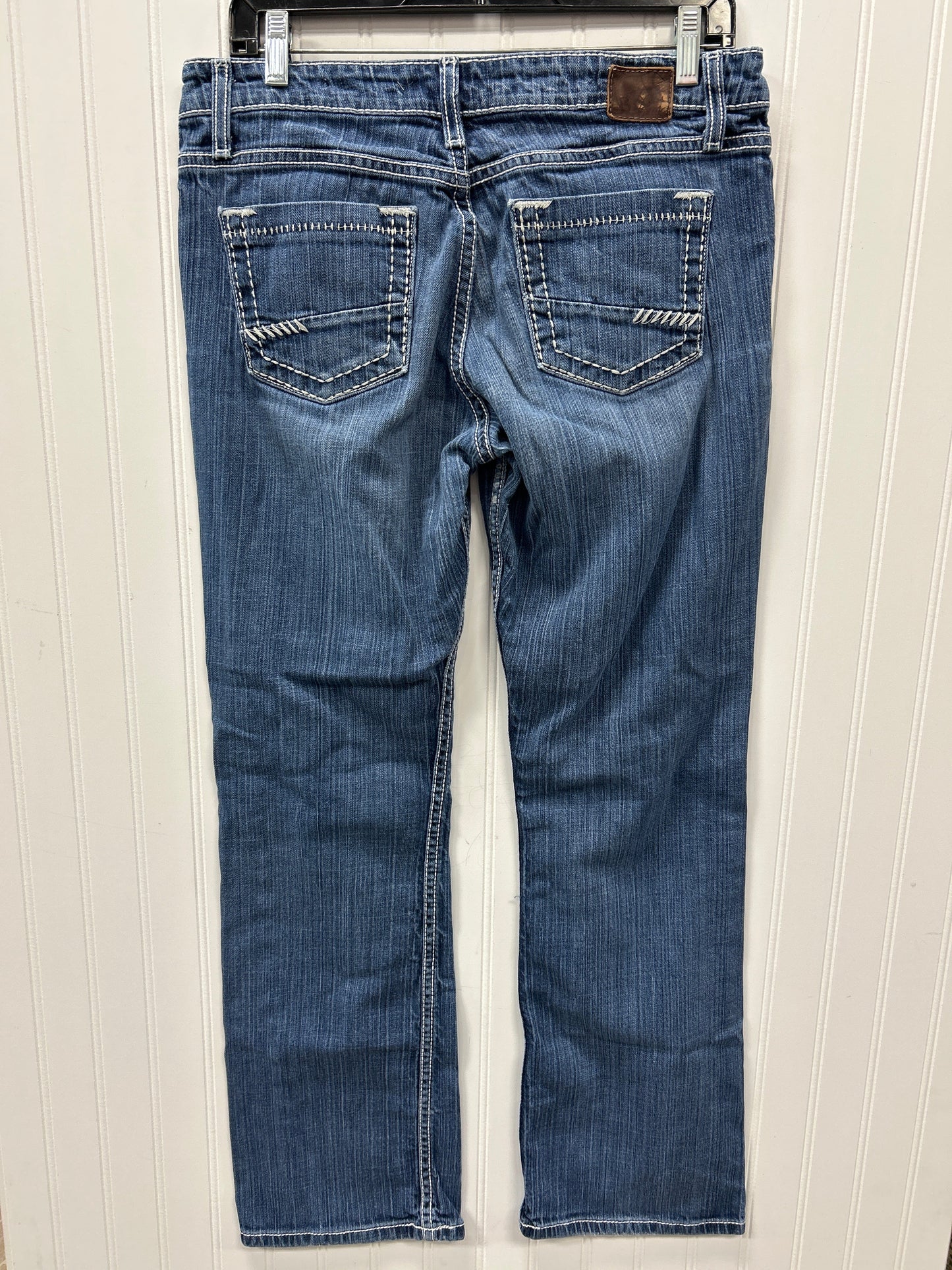 Jeans Boot Cut By Bke In Blue Denim, Size:8