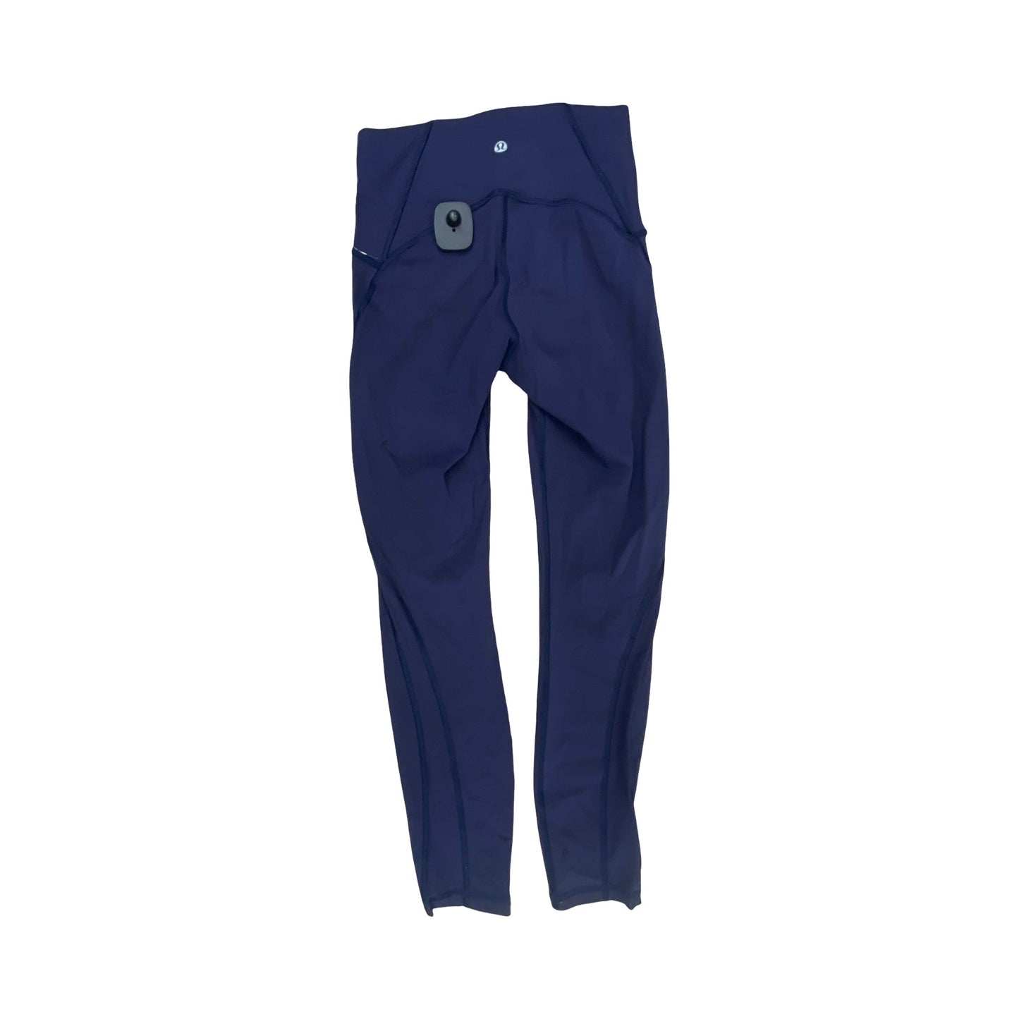 Athletic Leggings By Lululemon In Navy, Size:4