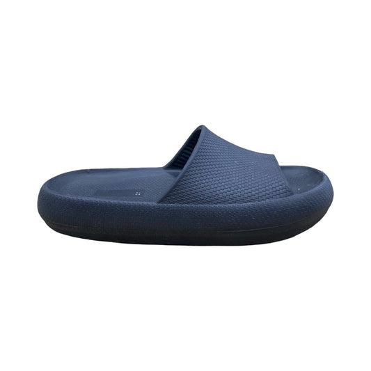 Sandals Flip Flops By Clothes Mentor In Black, Size:
