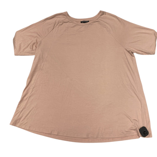Top Ss By Polo Ralph Lauren In Pink & White, Size:Xl