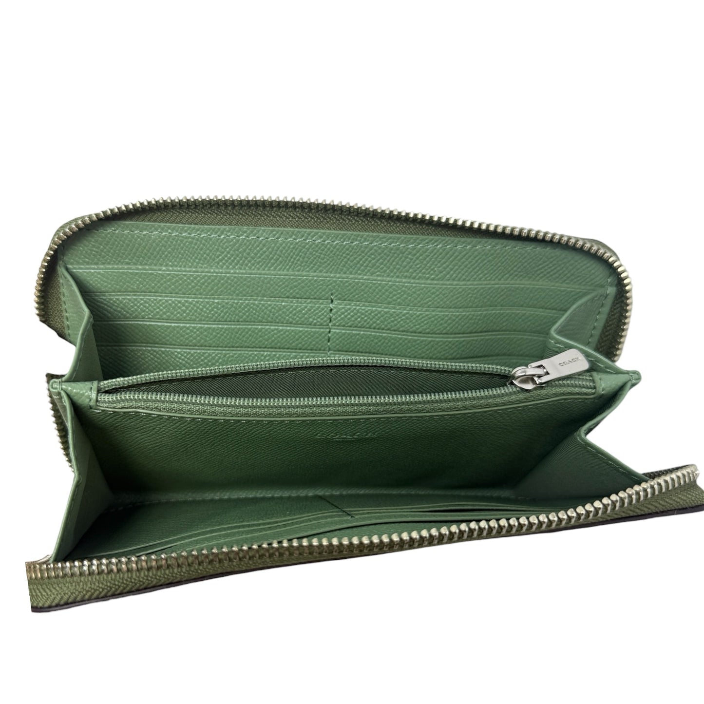 Accordion Zip Wallet Designer By Coach, Size: Large
