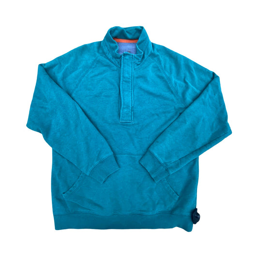 Sweatshirt Collar By L.L. Bean In Green, Size:M