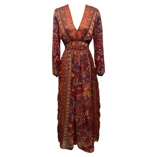 Ceret Maxi Dress By Ranna Gill X Anthropologie In Floral Print, Size: 4