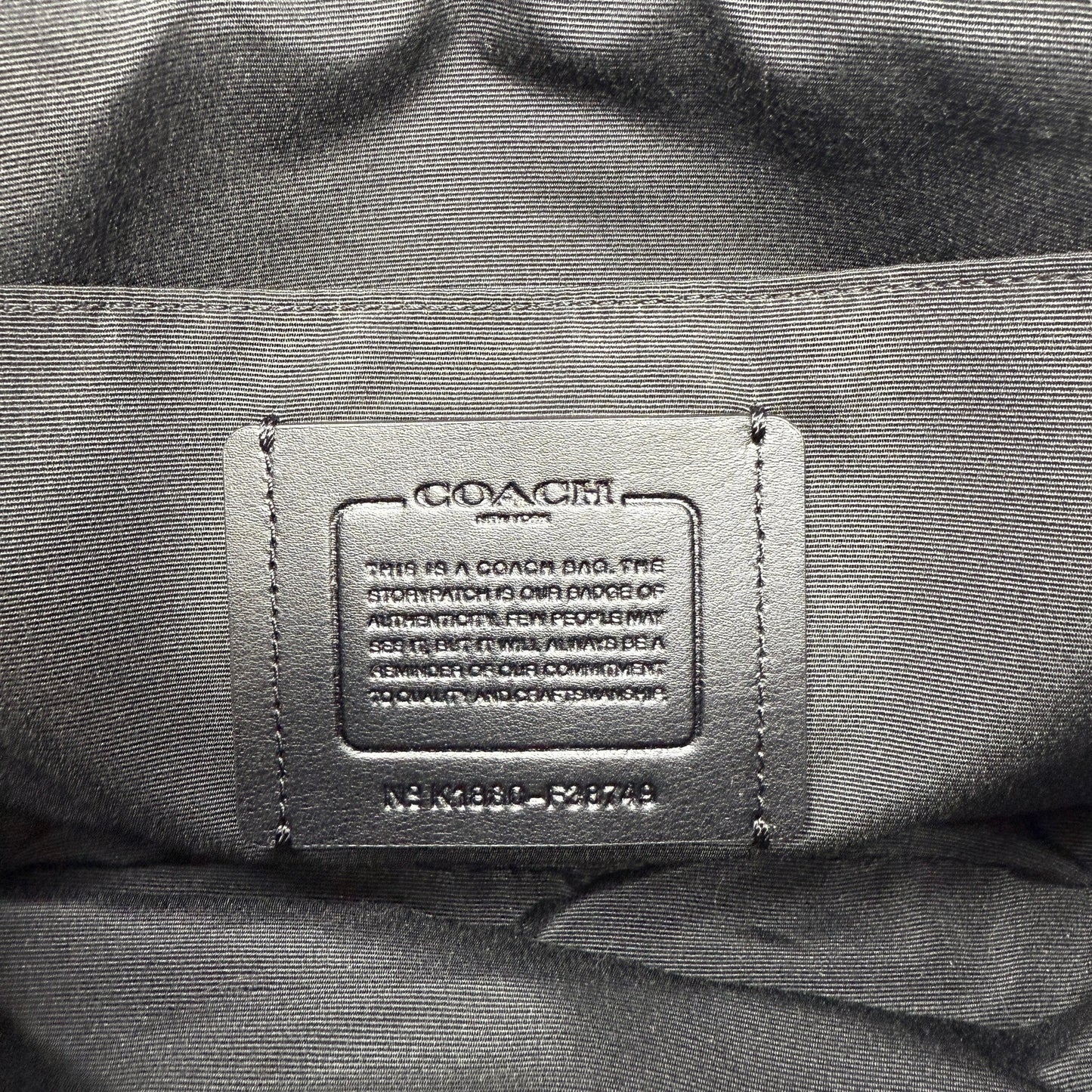 Graham Utility Pack In Signature Canvas Designer By Coach, Size: Medium