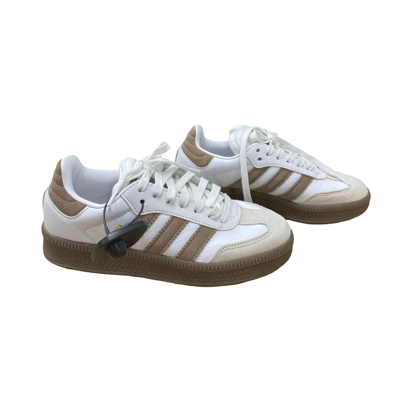Shoes Sneakers By Adidas In Brown & White, Size:5