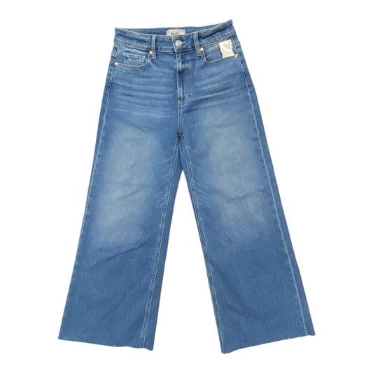 Jeans Wide Leg By Paige In Blue, Size:6
