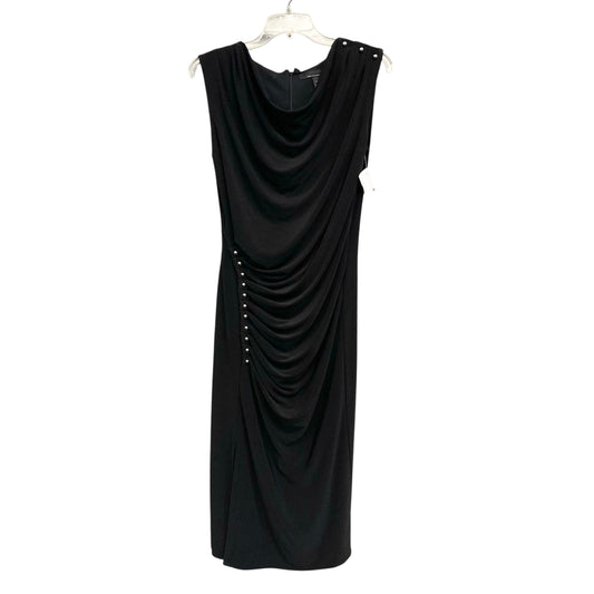 Dress Party Midi By White House Black Market In Black, Size:Xs