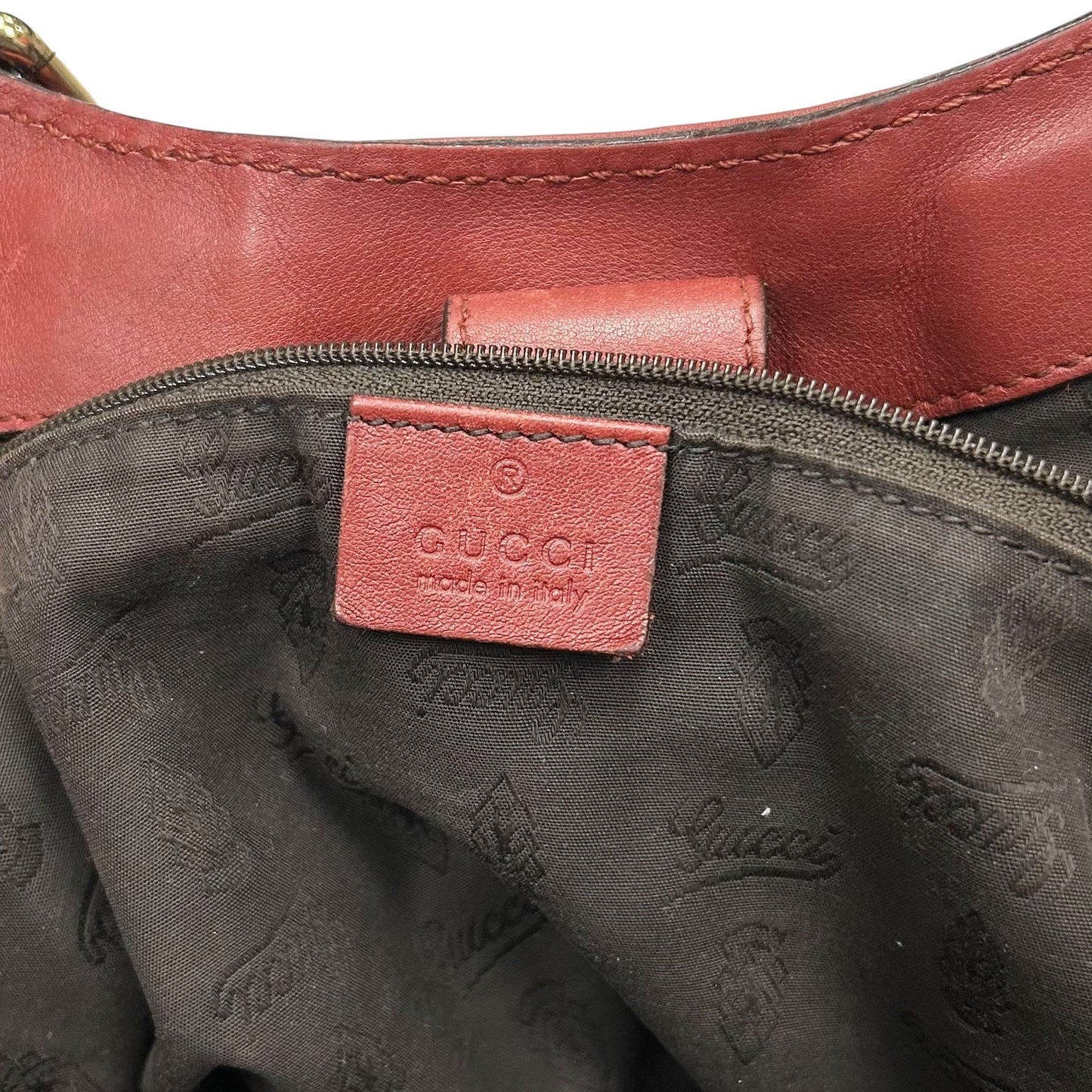 Handbag Luxury Designer By Gucci, Size: Large