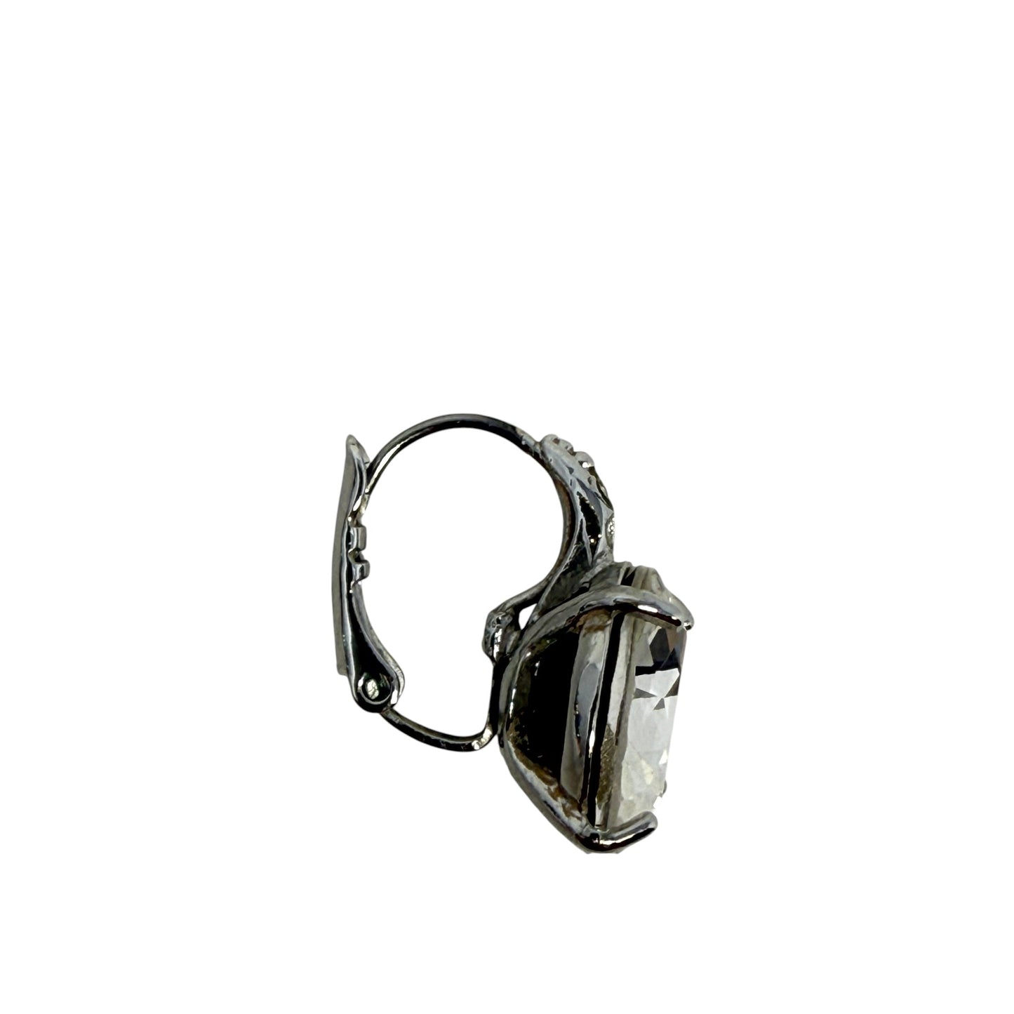 CZ Leverback Drop Earrings By Fossil