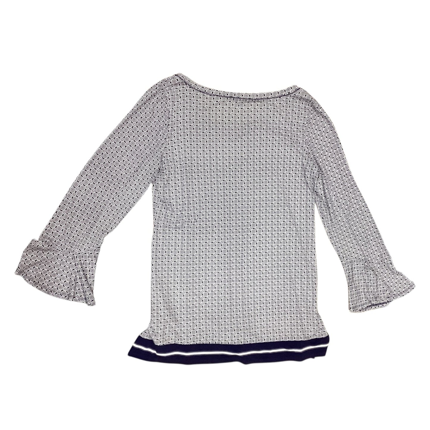 Top Ls By White House Black Market In Blue, Size:1X