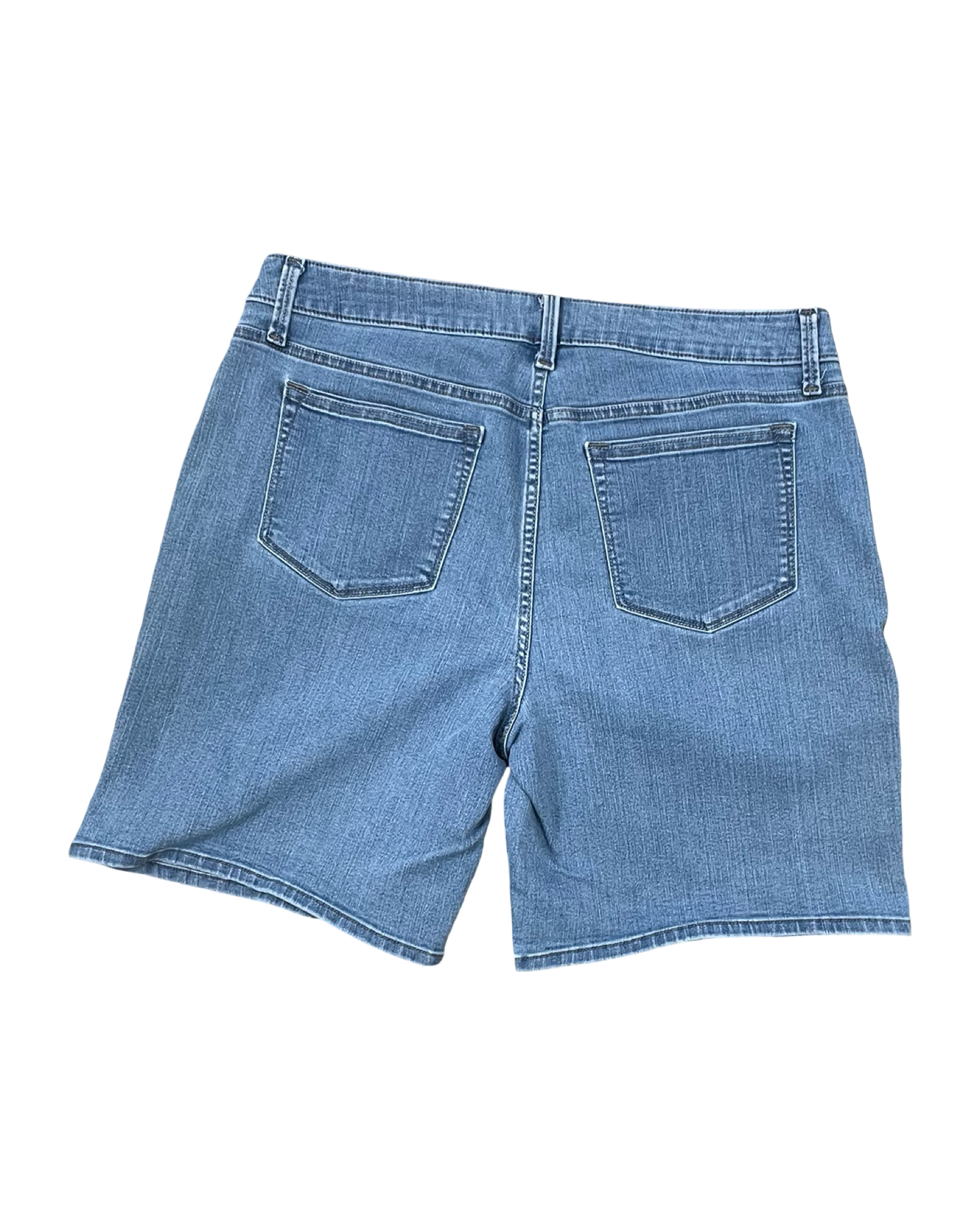 Shorts By Lee In Blue Denim, Size:14