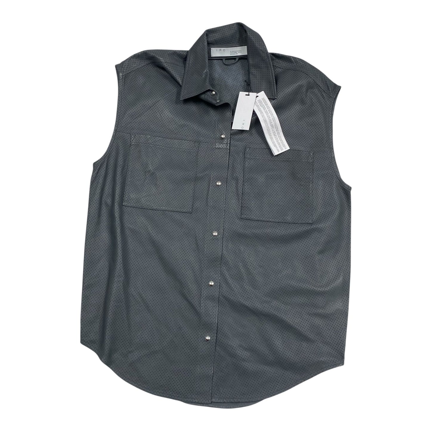 Top Ss Designer By Cma In Grey, Size:Xs