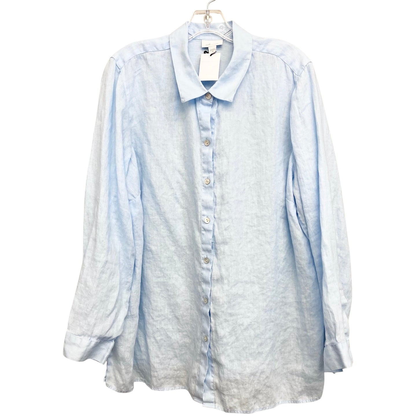Top Ls By J. Jill In Blue, Size:Xl