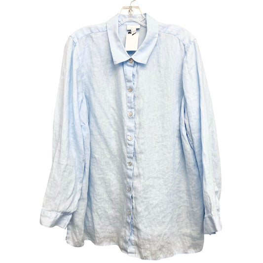 Top Ls By J. Jill In Blue, Size:Xl