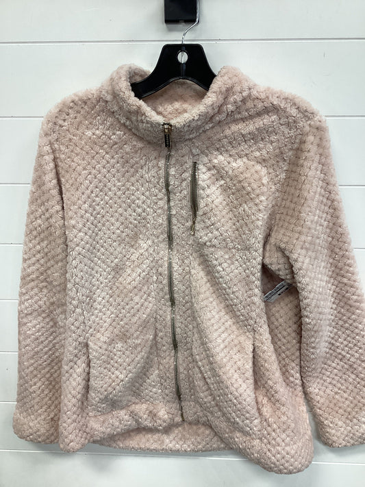 Jacket Fleece By Calvin Klein In Pink, Size:L