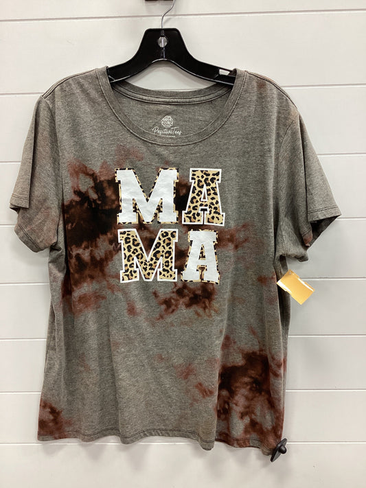 Top Ss By Cmc In Grey, Size:2X