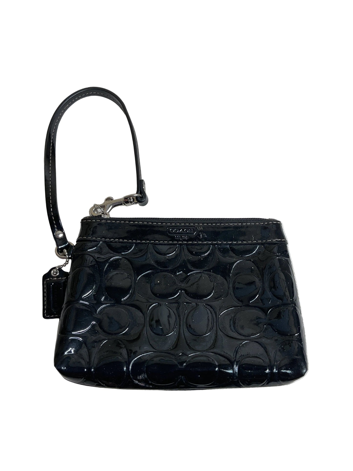 Wristlet Designer By Coach In Black, Size:Small