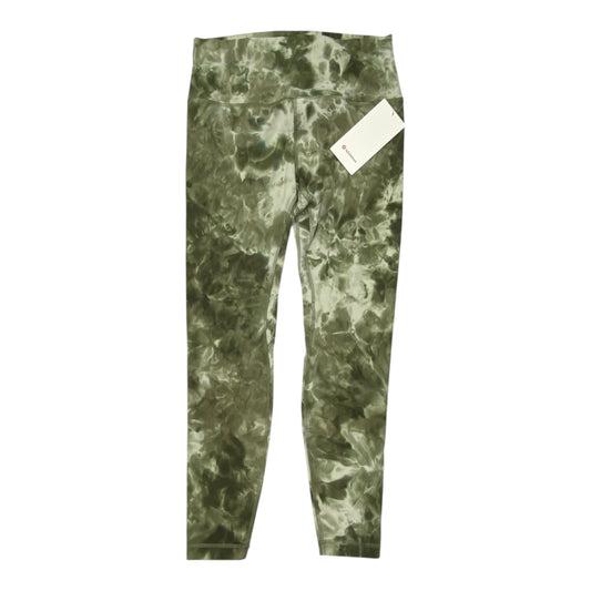 Athletic Leggings By Lululemon In Camouflage Print, Size:12