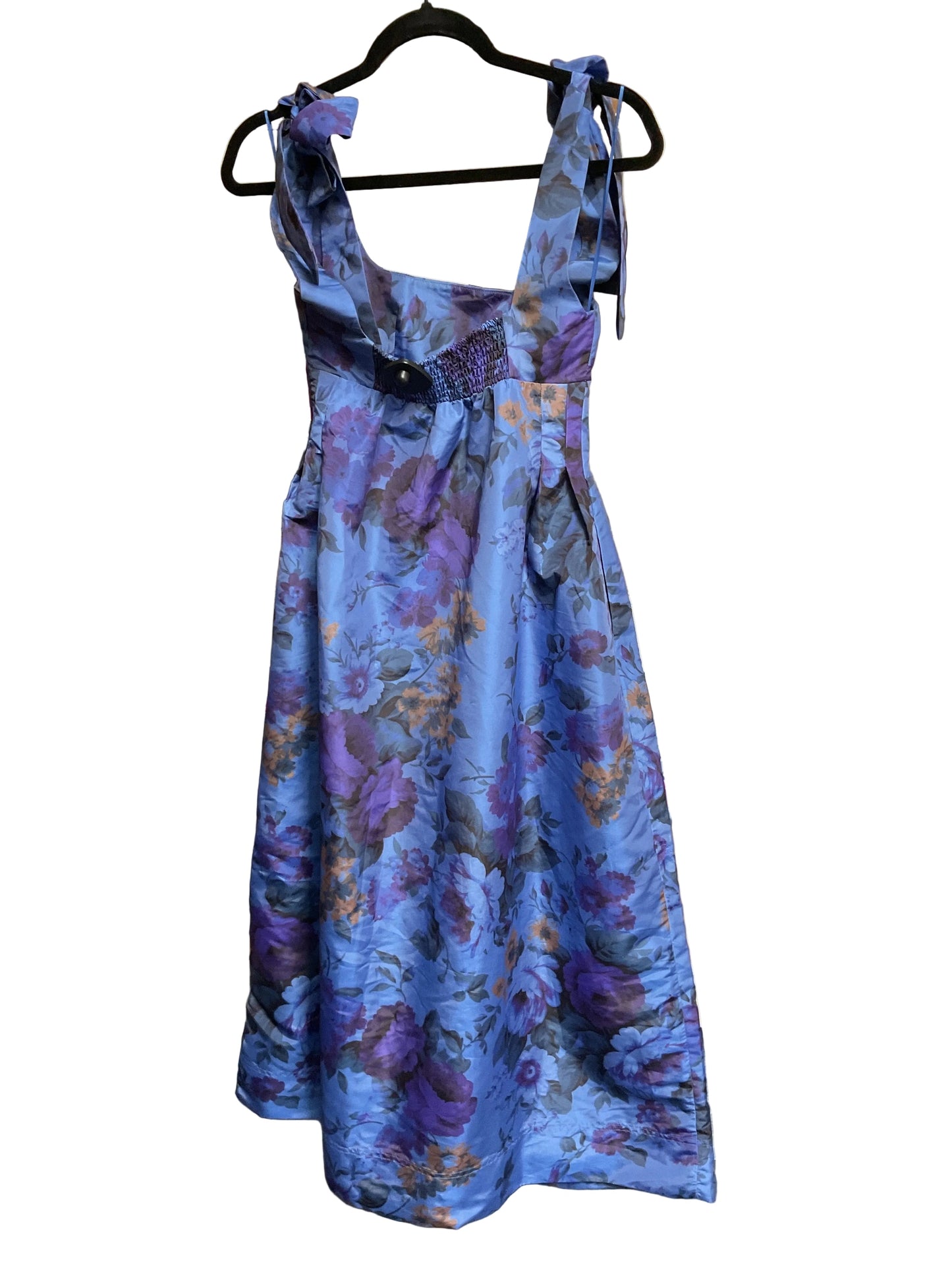 Dress Party Long By Maeve In Blue, Size:Xxs