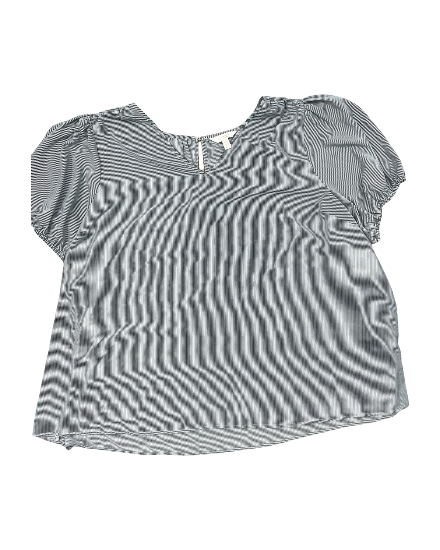 Top Ss By Lc Lauren Conrad In Blue & White, Size:3X