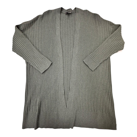 Sweater Cardigan Designer By Eileen Fisher In Green, Size:L