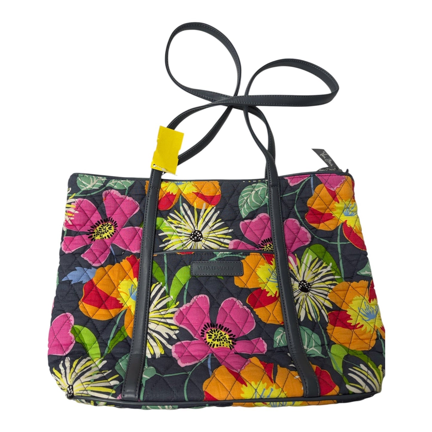 Handbag By Vera Bradley In Grey, Size:Medium