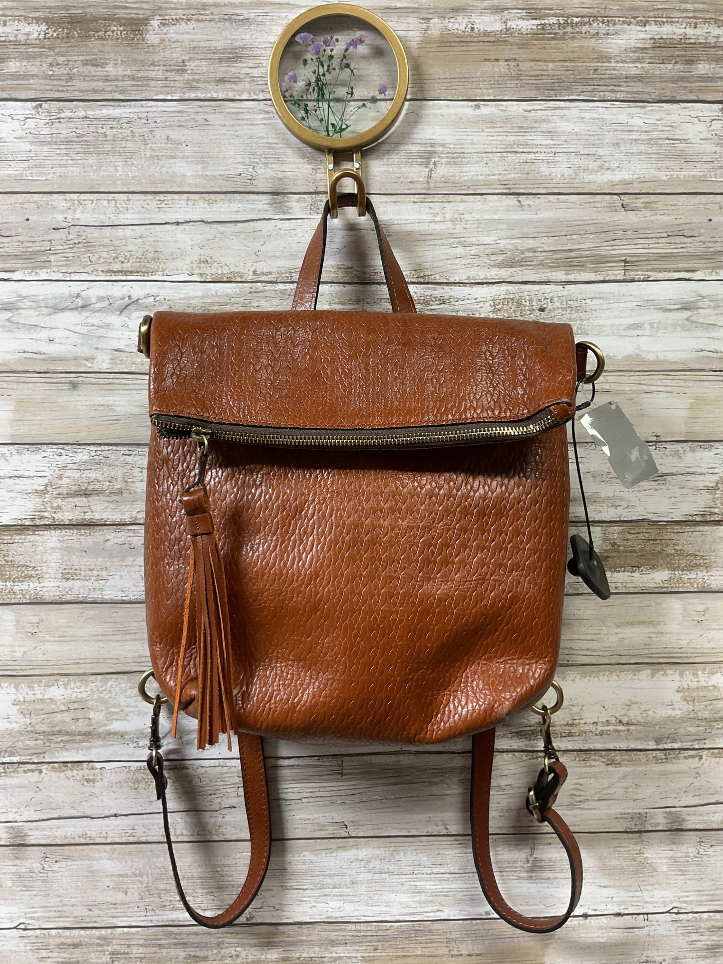 Backpack Designer By Patricia Nash In Brown, Size:Medium