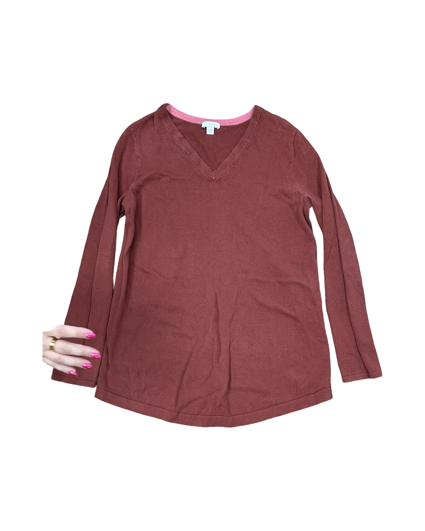 Top Ls By J. Jill In Brown, Size:Xs