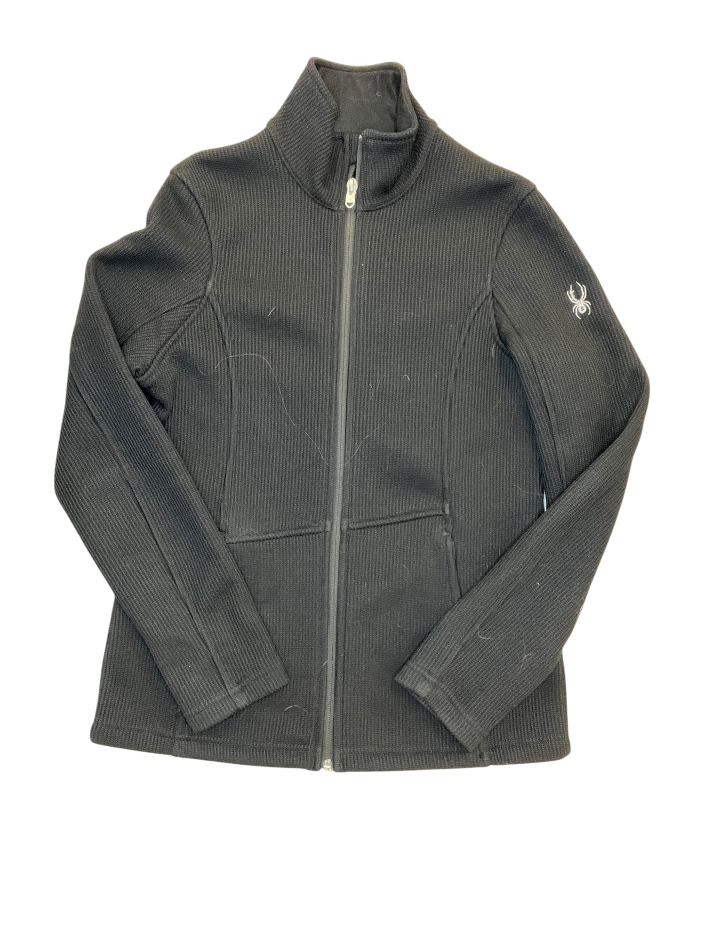 Athletic Jacket By Spyder In Black, Size:M