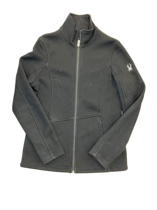 Athletic Jacket By Spyder In Black, Size:M