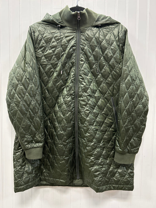 Coat Other By Cj Banks In Green, Size:1X