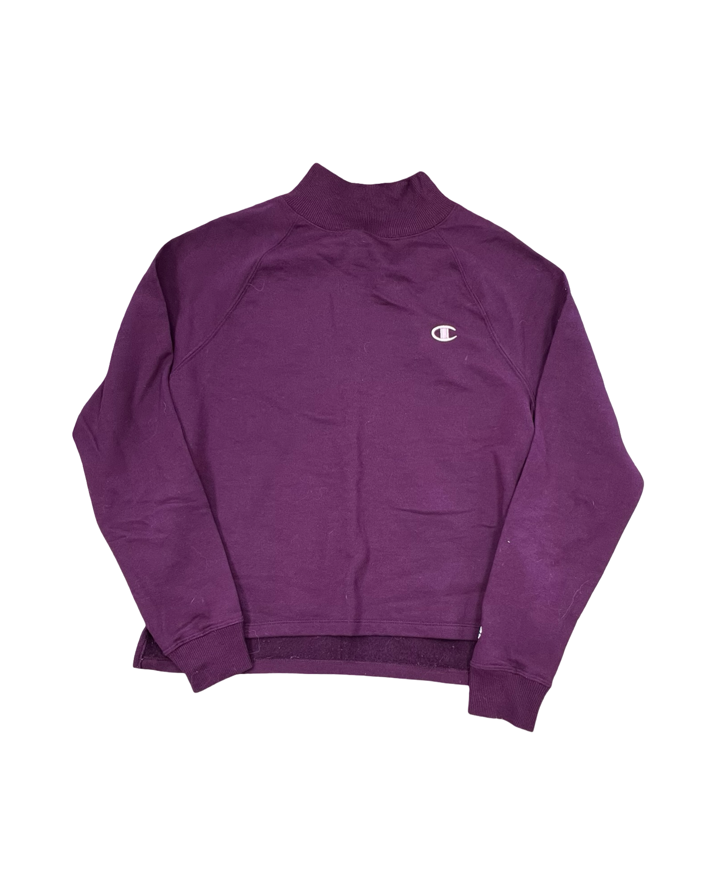 Sweatshirt Collar By Champion In Purple, Size:M