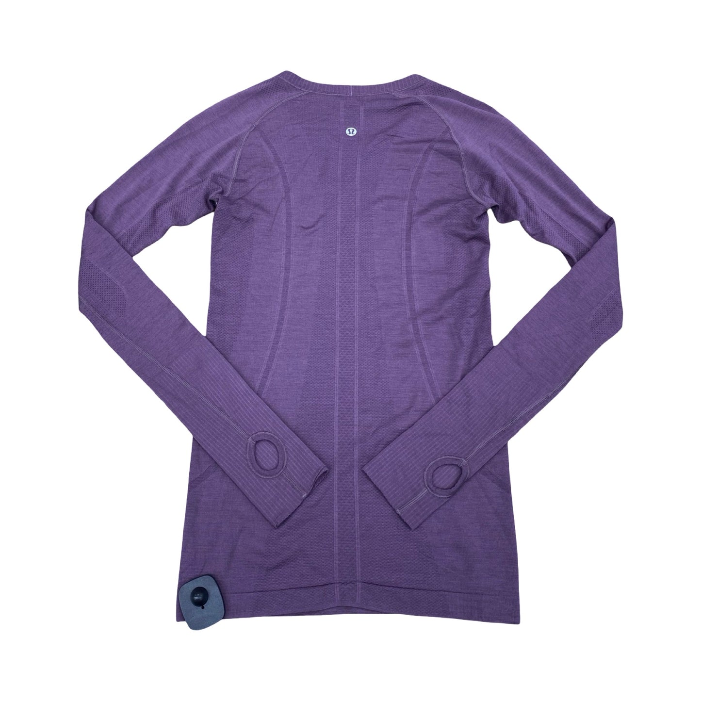 Athletic Top Ls Crewneck By Lululemon In Purple, Size:4